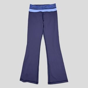 Women's NWT Lululemon Grove Pant*R Blue/Purple Leggings Size 4